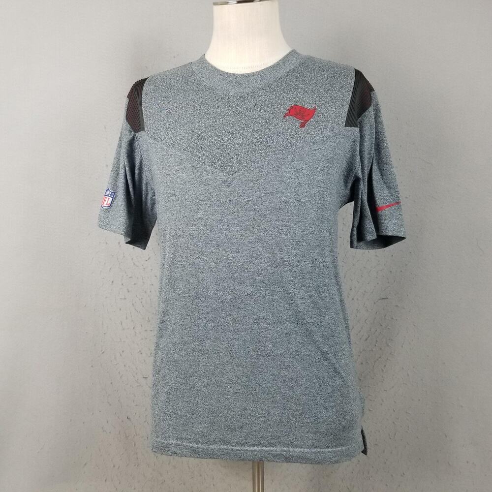 Tampa Bay Buccaneers Shirt Mens Large NFL Football Short Sleeve Nike Dri-Fit